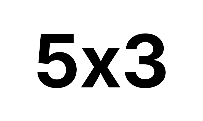 5x3 test